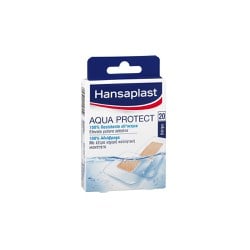 Hansaplast Aqua Protect Waterproof Pads With Strong Adhesive Capacity 20 pieces