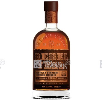 Rebel Yell Bourbon Whiskey Cognac Finish 0.7L