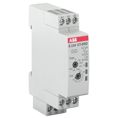 Time Relay Ct-Erd.22, On-Delay 2C/O, 24-48Vdc, 24-