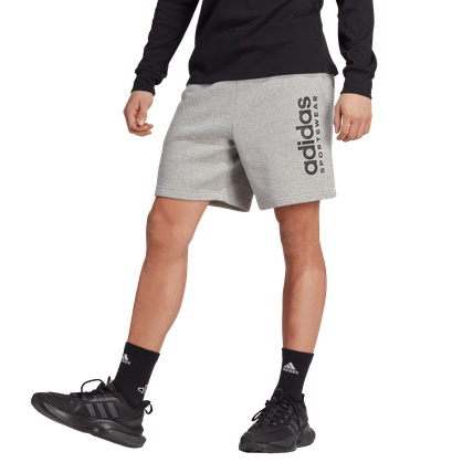 adidas men all szn fleece graphic shorts (IC9796)