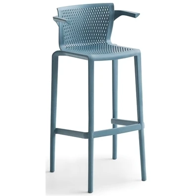 Σκαμπό Bar 47x46x102/79 Gaber Spyker-Β Γαλάζιο