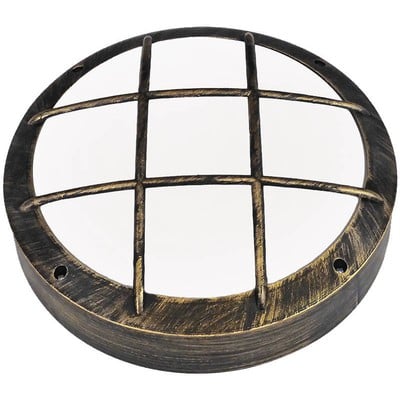 Ceiling-Wall Light D18cm In Modern Line With Grid 