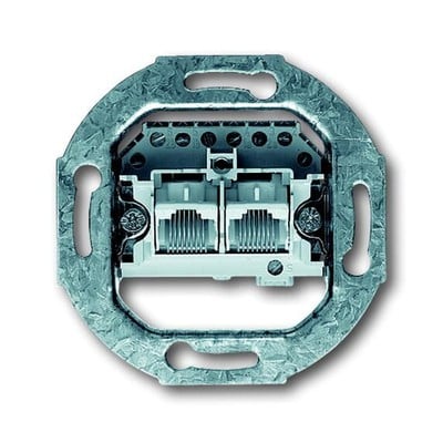 Basic55 Two Rj45 Telephone Lines Mechanism