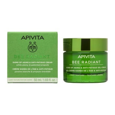 Apivita Bee Radiant Κρέμα-Gel για Σημάδια Γήρανσης