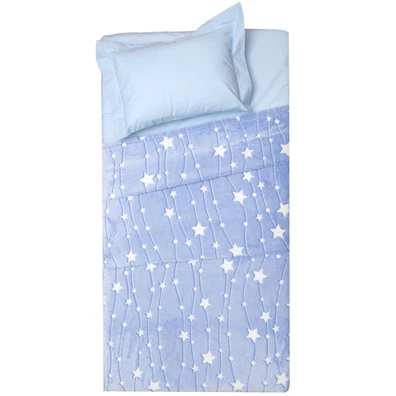 Κουβέρτα Flannel Fleece Κούνιας 110x150 Άστερ - Φω