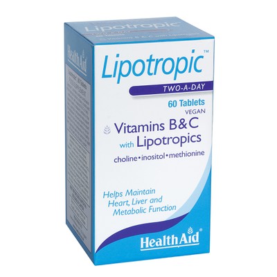 Health Aid Lipotropic with Vitamins B & C 60 Ταμπλ