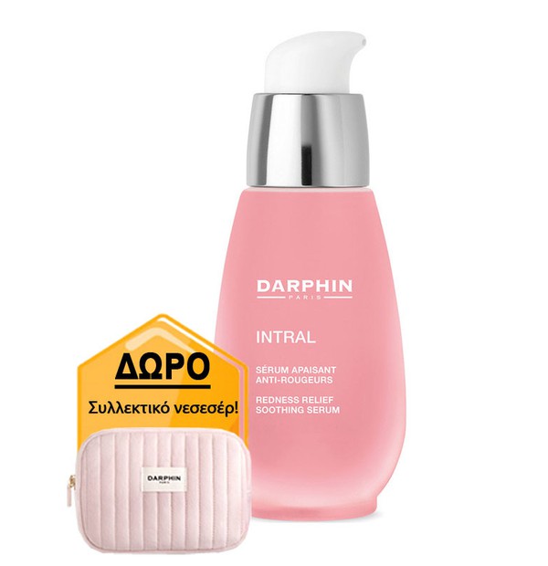 Darphin Intral Redness Relief Soothing Serum Καταπραϋντικός Ορός Προσώπου για την Ευαίσθητη Επιδερμίδα με Ερυθρότητα, 30 ml