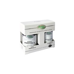 Power Health Promo Platinum Range Zinc Premium 5 30 caps & Gift Platinum Range Vitamin C 1000mg 20 caps