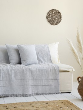 Sofa Throw - Azura Gray