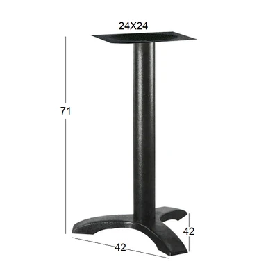 Astor 3νυχη 42χ42χ71εκ. Βαση Μαντεμι με Ρεγ/ρους
