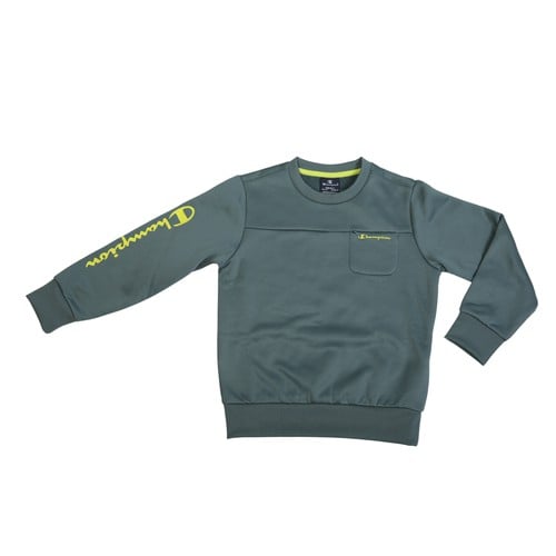 Champion Boy Crewneck Sweatshirt (306538)-GREEN