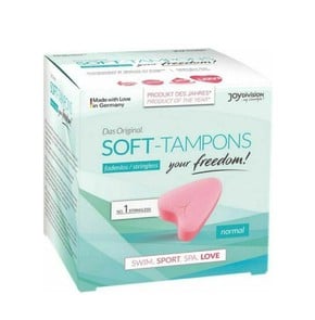 JoyDivision Soft Tampons Normal Box of 3, 3pcs