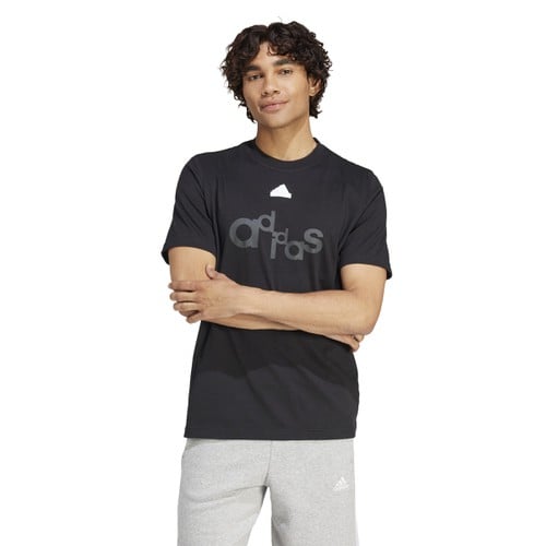 adidas men graphic print fleece t-shirt (IP3802)