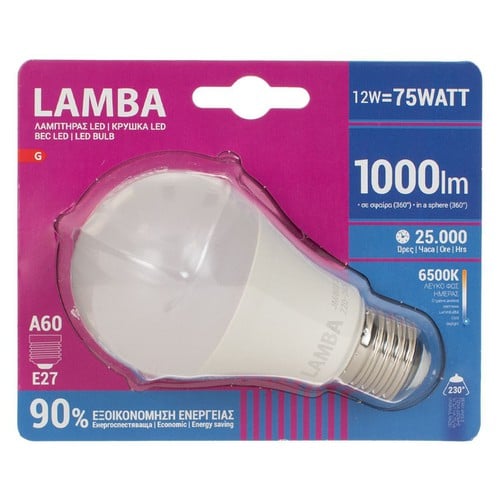 Llambë LED 327, model 12 A60
