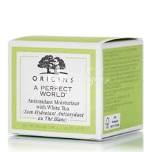 Origins A Perfect World Antioxidant Moisturizer with White Tea - Αντιοξειδωτική, Ενυδατική Κρέμα Προσώπου, 50ml