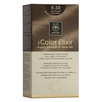 Apivita Βαφή Μαλλιών My Color Elixir No8,38 Ξανθό 