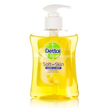 Dettol Αντιβακτηριδιακό Κρεμοσάπουνο Soft on Skin Κίτρο, 250ml