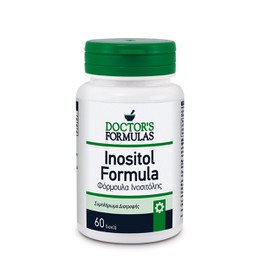 Doctor's Formulas Inositol 60 ταμπλέτες, Συμβάλλει στη φυσιολογική λειτουργία του νευρικού συστήματος.