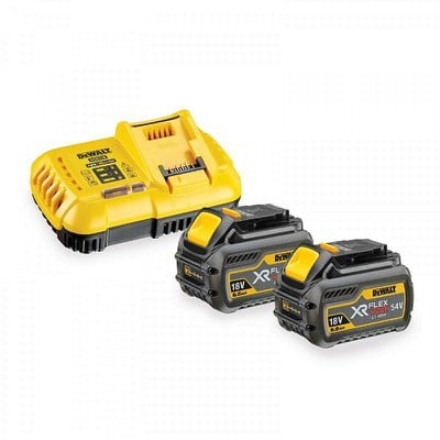 Flexvolt Charger 18-54V + 2 Lithium Batteries 18V 