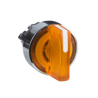 Head of Illuminated Selector Switch Orange F22 2 P