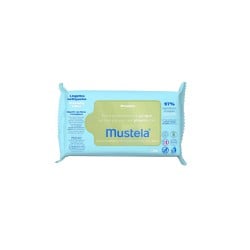 Mustela Eco-Responsible Natural Fiber Cleansing Wipes Soft Ecological Cleaning Wipes 60 pieces