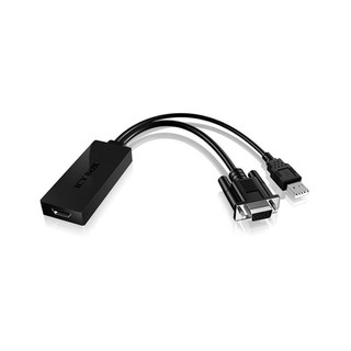Converter VGA and USB Male to HDMI Female 0.23 m 1