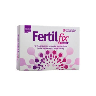 FERTILFIX Woman Για Τη Διαχείριση Της Γυναικείας Υπογονιμότητας 30 Κάψουλες