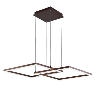 Pendant Light Linus Led 50W 3000K Brown