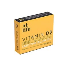 AtLife Vitamin D3 2000IU, Συμπλήρωμα Διατροφής Για