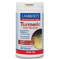 Lamberts Turmeric Fast Release 10000mg 120 Ταμπλέτ