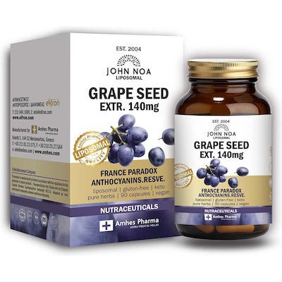 JOHN NOA Liposomal Grape Seed 140mg 90 Φυτικές Κάψουλες