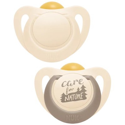 NUK Πιπίλα Latex For Nature 18-36 Μηνών 2 Τεμάχια 10.737.879
