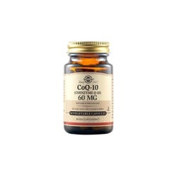 Solgar Coenzyme Q10 60mg Nutritional Supplement To Boost Energy 30 Herbal Capsules