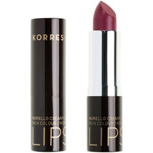 KORRES Morello creamy lipstick No28 λαμπερό μωβ 3,