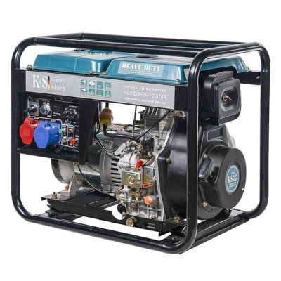 Diesel Generator Ks8100Hde-1/3 Atsr 230/400V 14Hp 