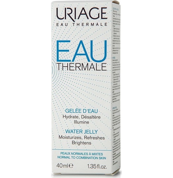 Uriage Eau Thermale Water Jelly Ενυδατική Κρέμα Τζελ για Κανονική προς Μικτή Επιδερμίδα, 40ml