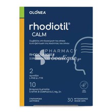 Olonea Rhodiotil Calm - Άγχος / Στρες, 30 veg. caps