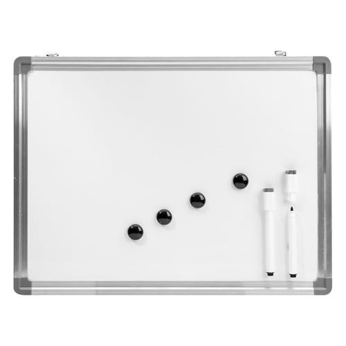 Whiteboard Alumin & 2 Marker 40x30 Cm