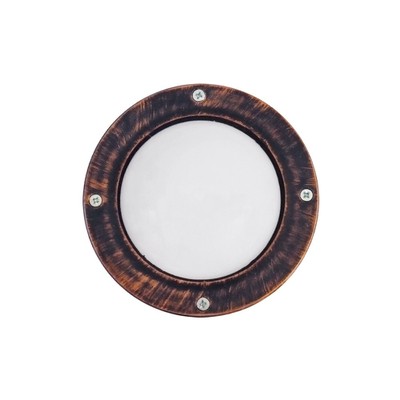 Wall Light Plastic Round Copper D14 Slp-10Α