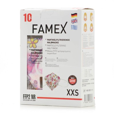 Famex Μάσκα Προστασίας FFP2 NR XXS για Παιδιά σε Λ