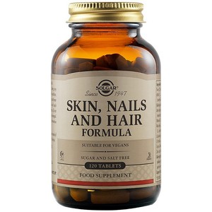 SOLGAR Skin-nails & hair formula 120tablets
