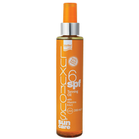 LUXURIOUS SUNCARE TANNING OIL SPF6 200ML