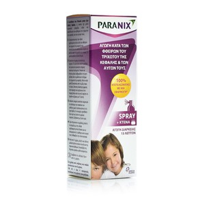 Paranix Spray Αγωγή κατά των Φθειρών του Τριχωτού,