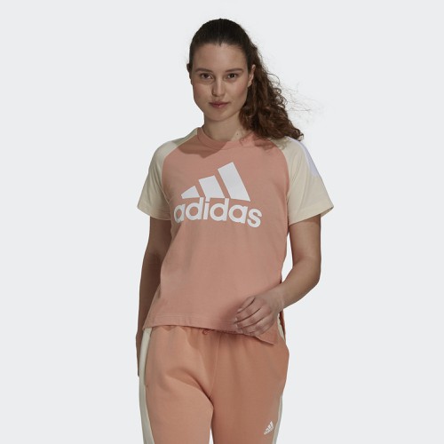 BLUZE ME MENGE TE SHKURTRA COLOR BLOCK ADIDAS