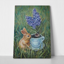 Rabbit and hyacinth 716541145 a