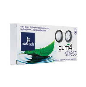 My Elements Gum 4 Stress Λειτουργική τσίχλα για τη