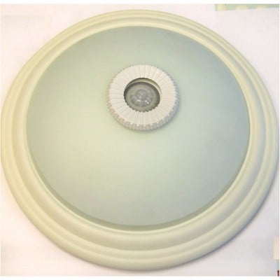 Ceiling Light With Motion Sensor White 2Χε27