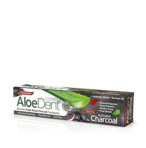Optima Aloe Dent Triple Action Charcoal Toothpaste