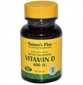 Nature's Plus Vitamin D 400 I.U, 90 Τabs