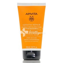 Apivita Keratin Repair Nourish & Repair Conditioner - Κρέμα Μαλλιών για Θρέψη & Επανόρθωση με Μέλι & Φυτική Κερατίνη, 150ml